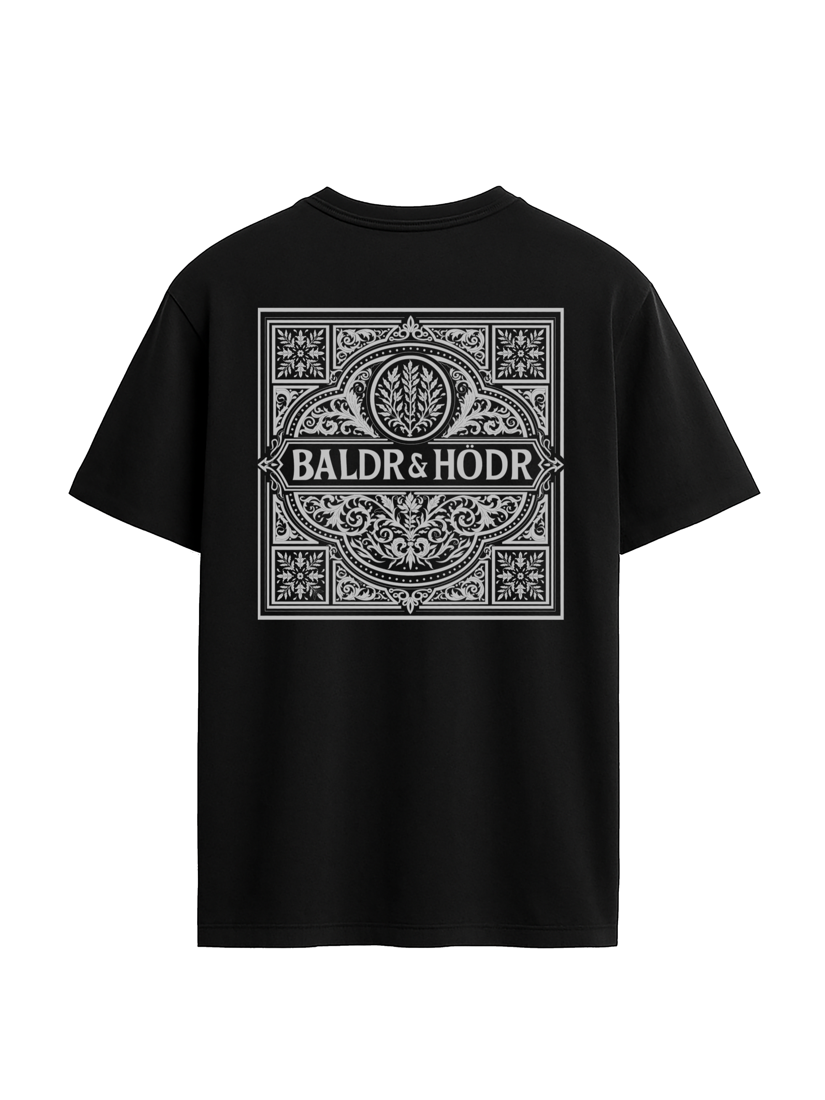 Pure Cotton Black T-Shirt- Seamless Invisible Stitch Design