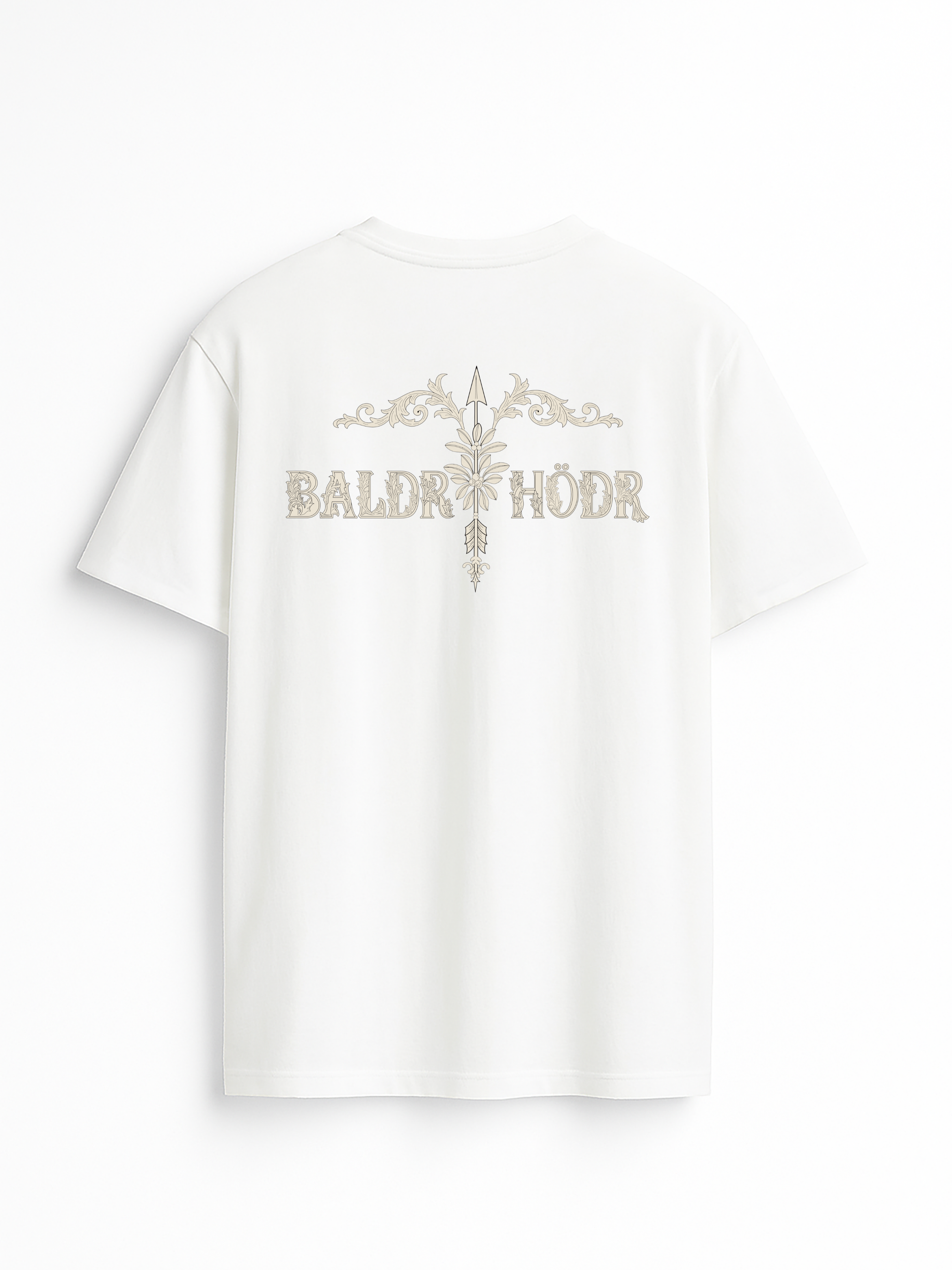 Pure Cotton White T-Shirt- Seamless Invisible Stitch Design