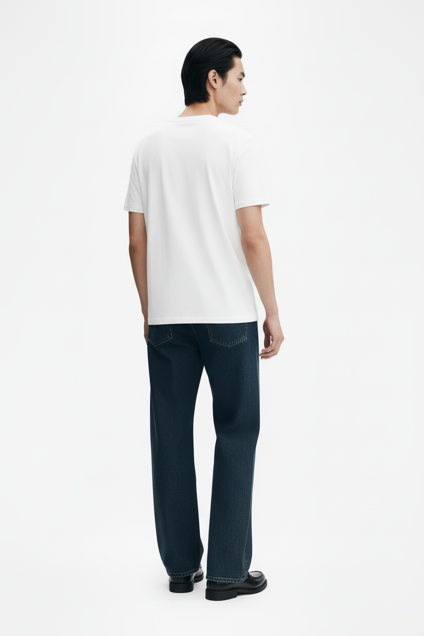 Supima White T shirt 