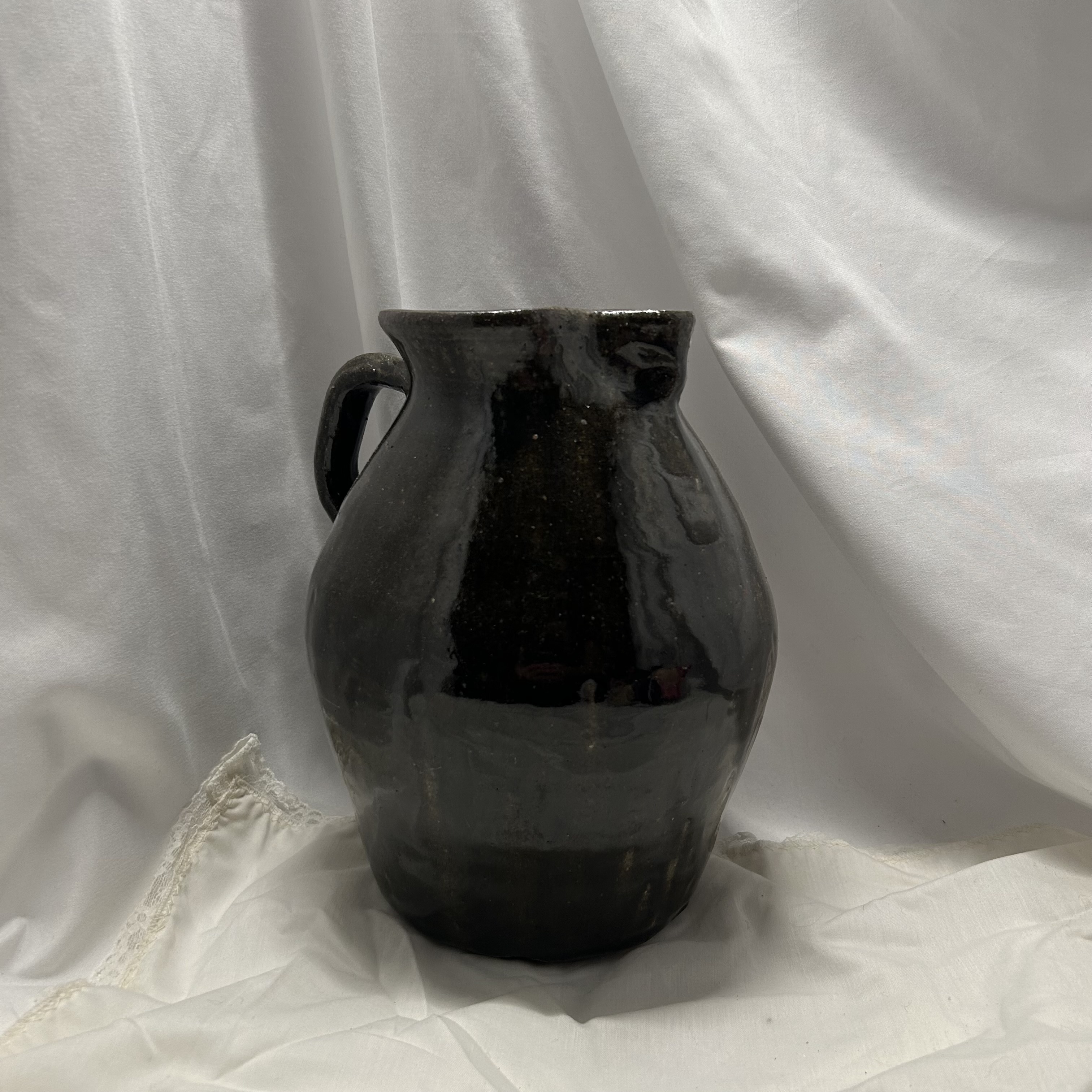 Lanier Meaders Signed Pottery Pitcher