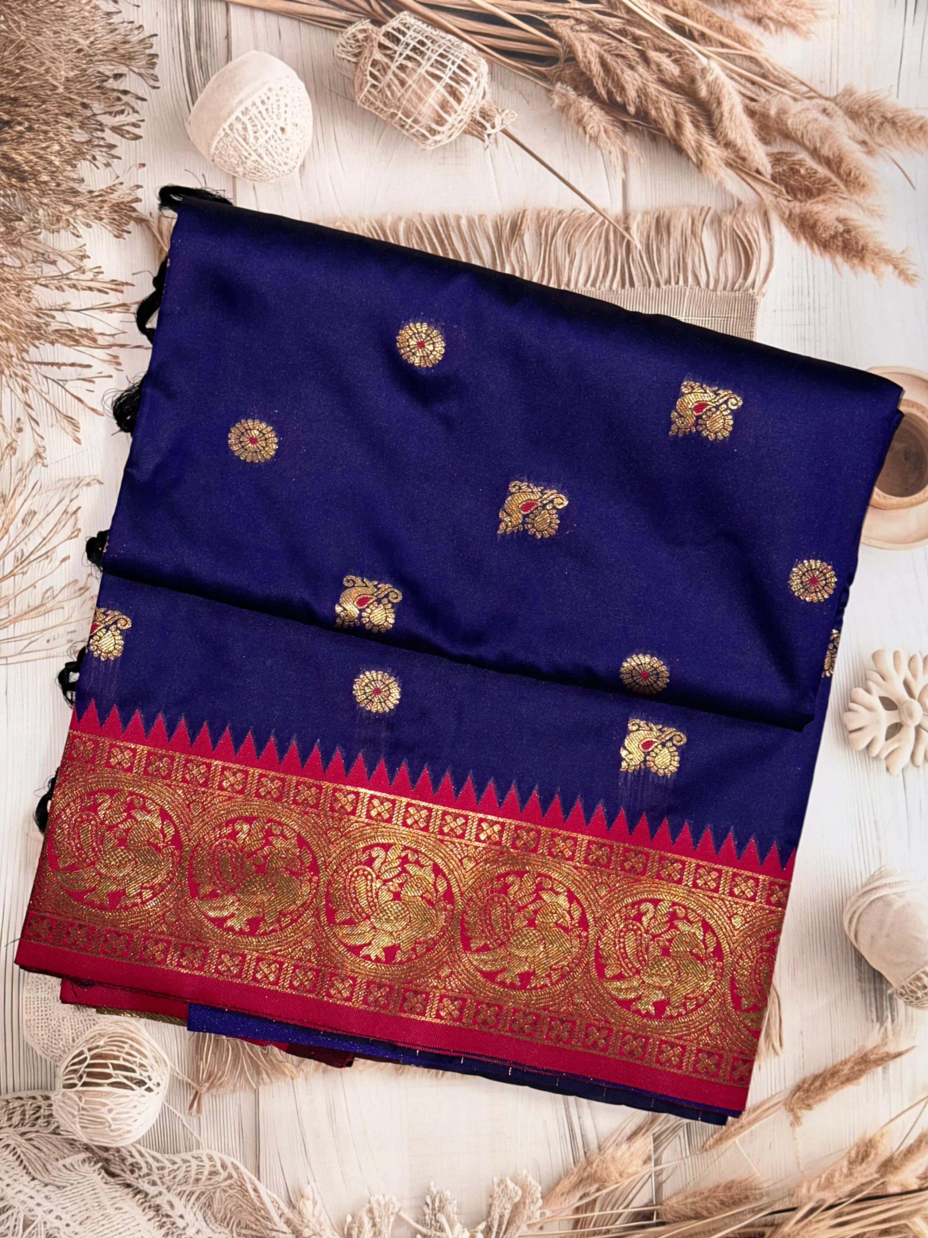 Soft Gadwal Silk Saree