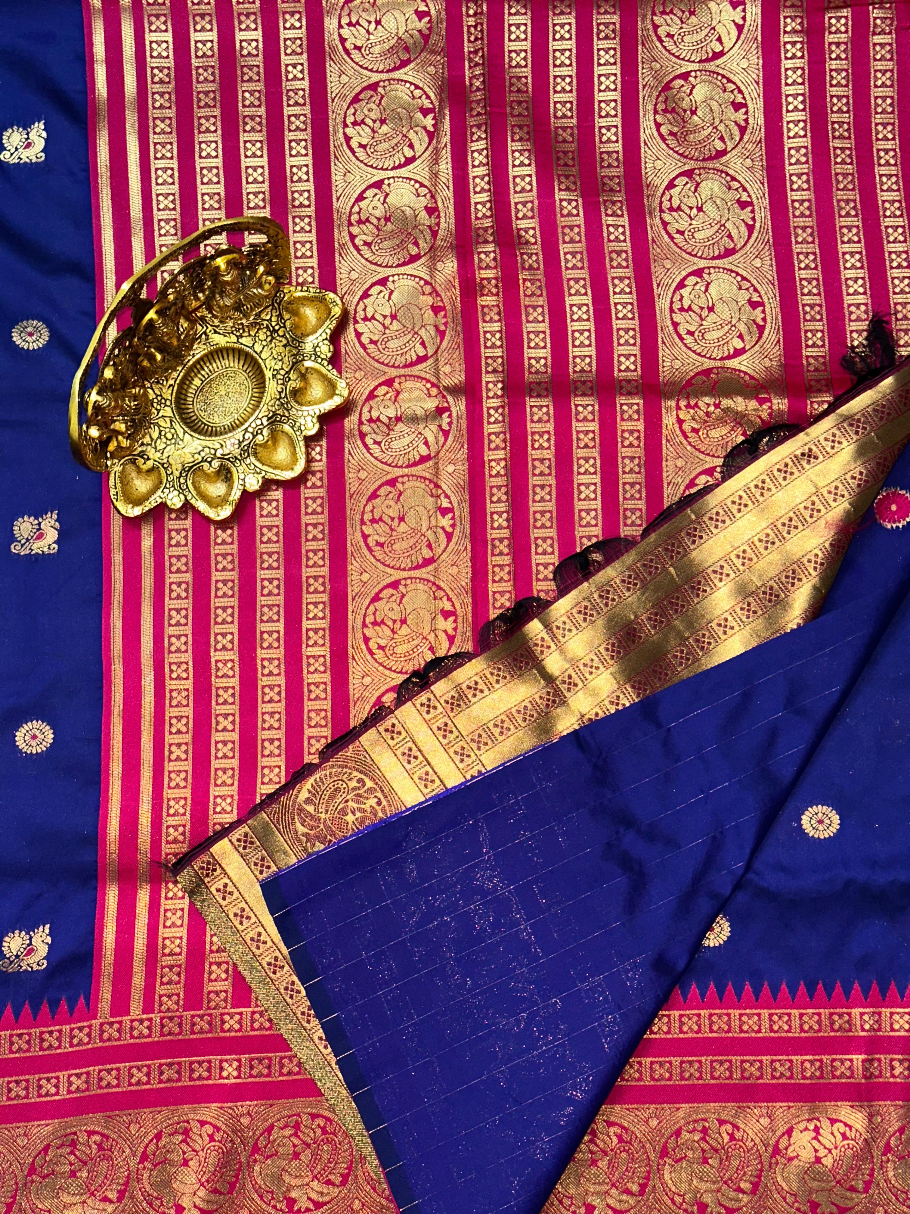 Soft Gadwal Silk Saree