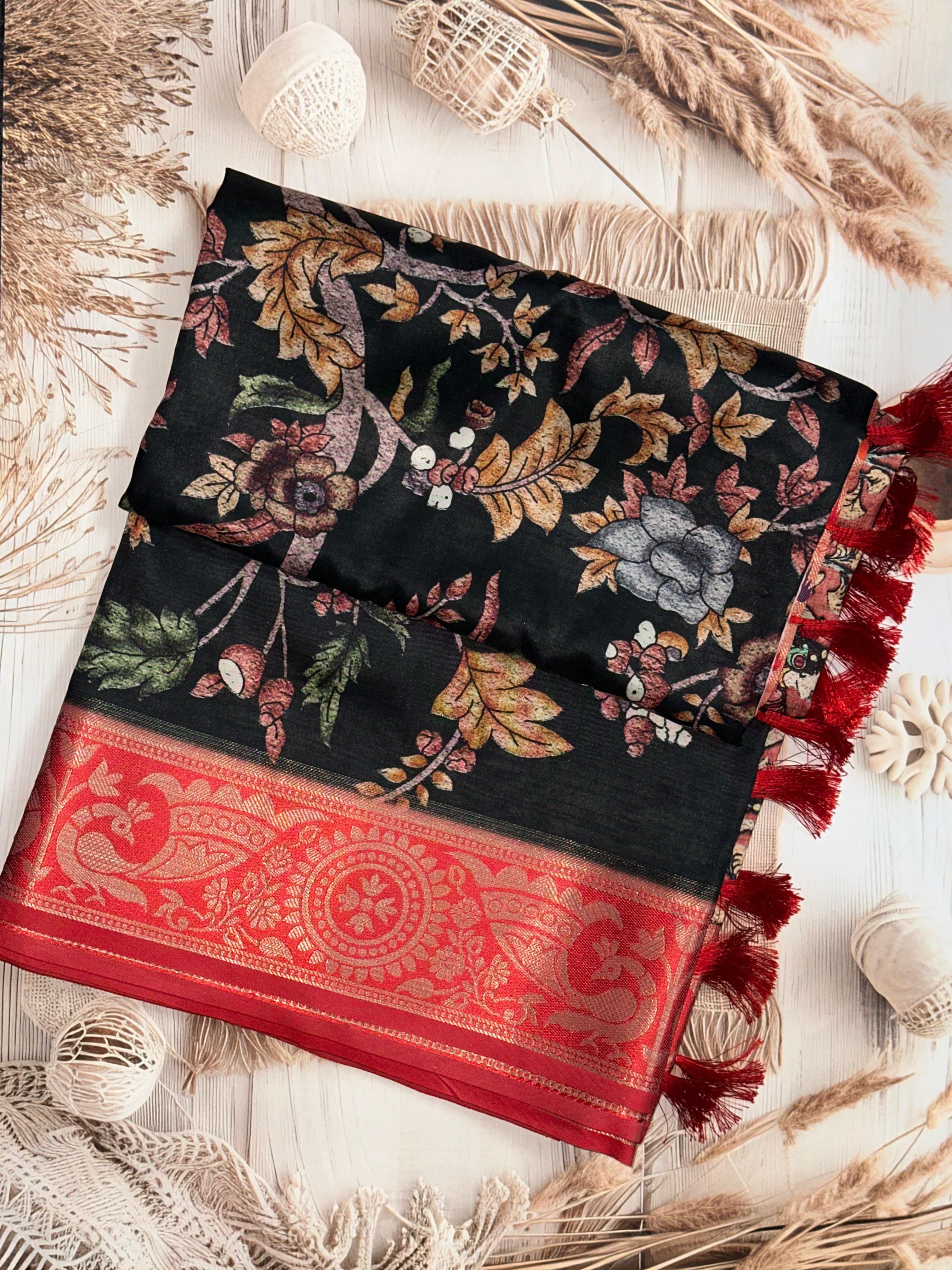 Soft Silk Gold Zari Weaving