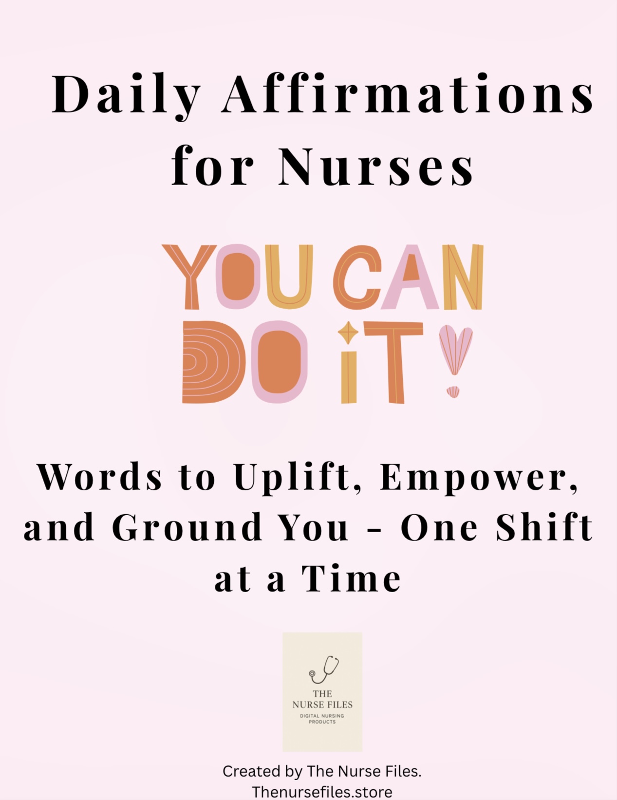 Daily Nurse Affirmations - Instant PDF
