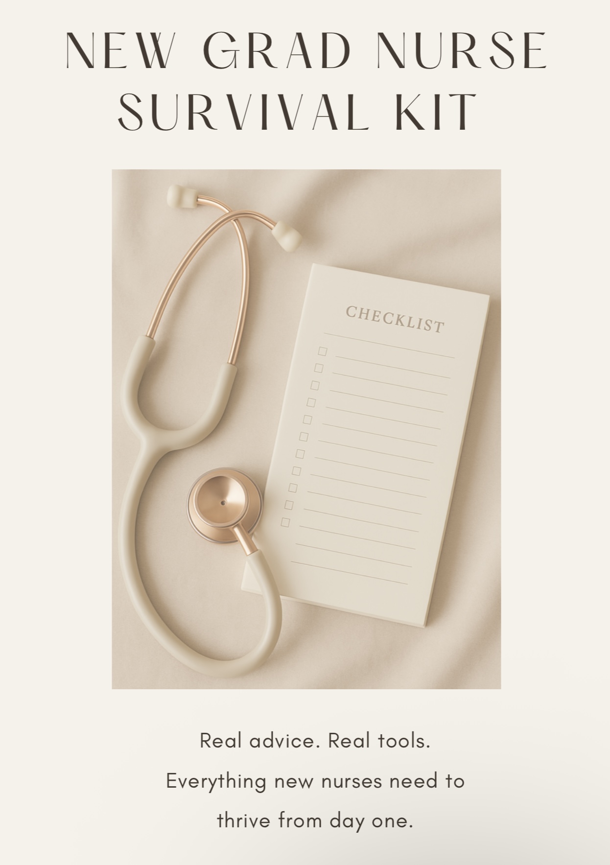 New Grad Nurse Survival Kit - Confidence & Real-World Tips (PDF)