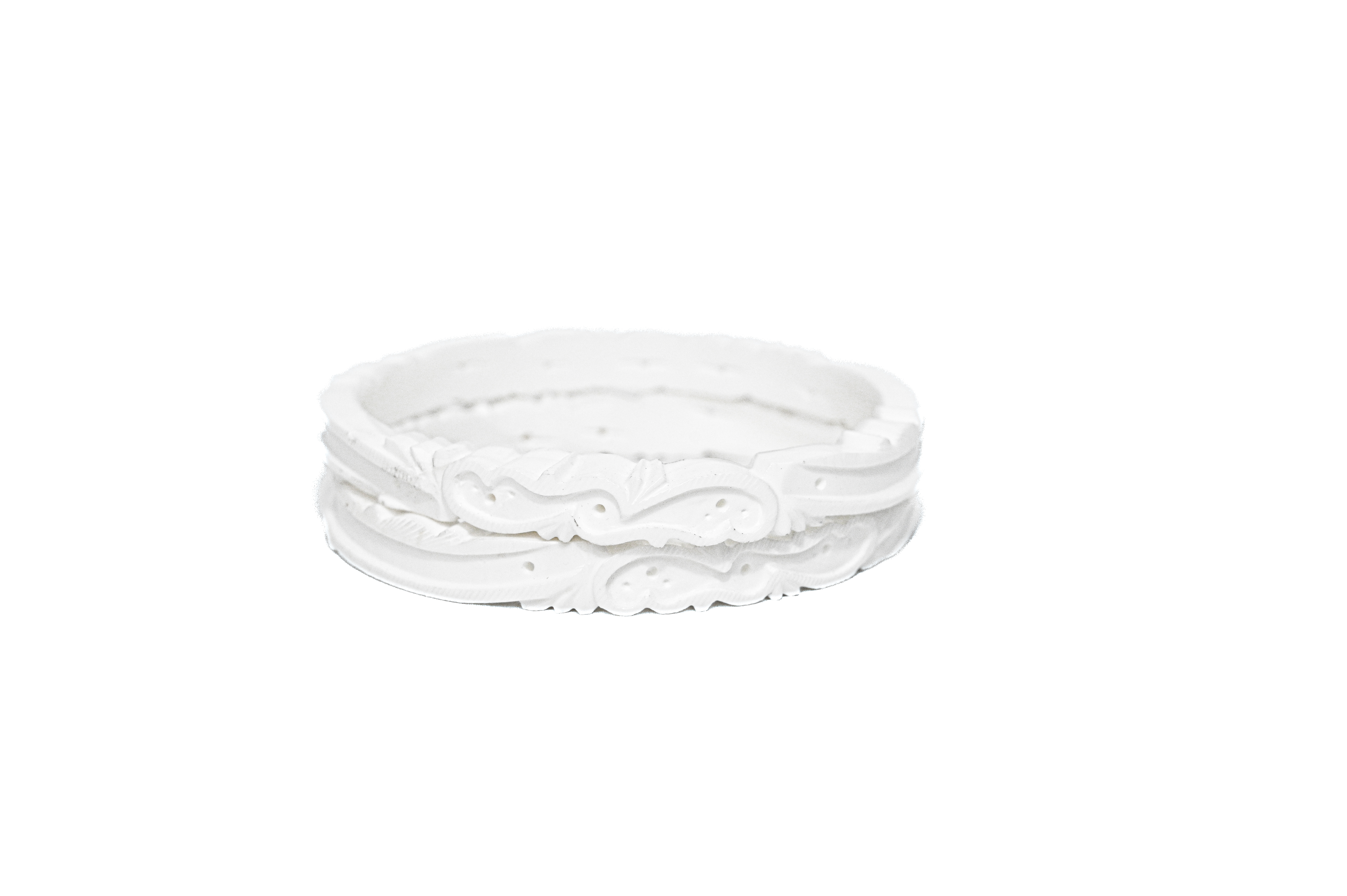 White Decorative Bangles