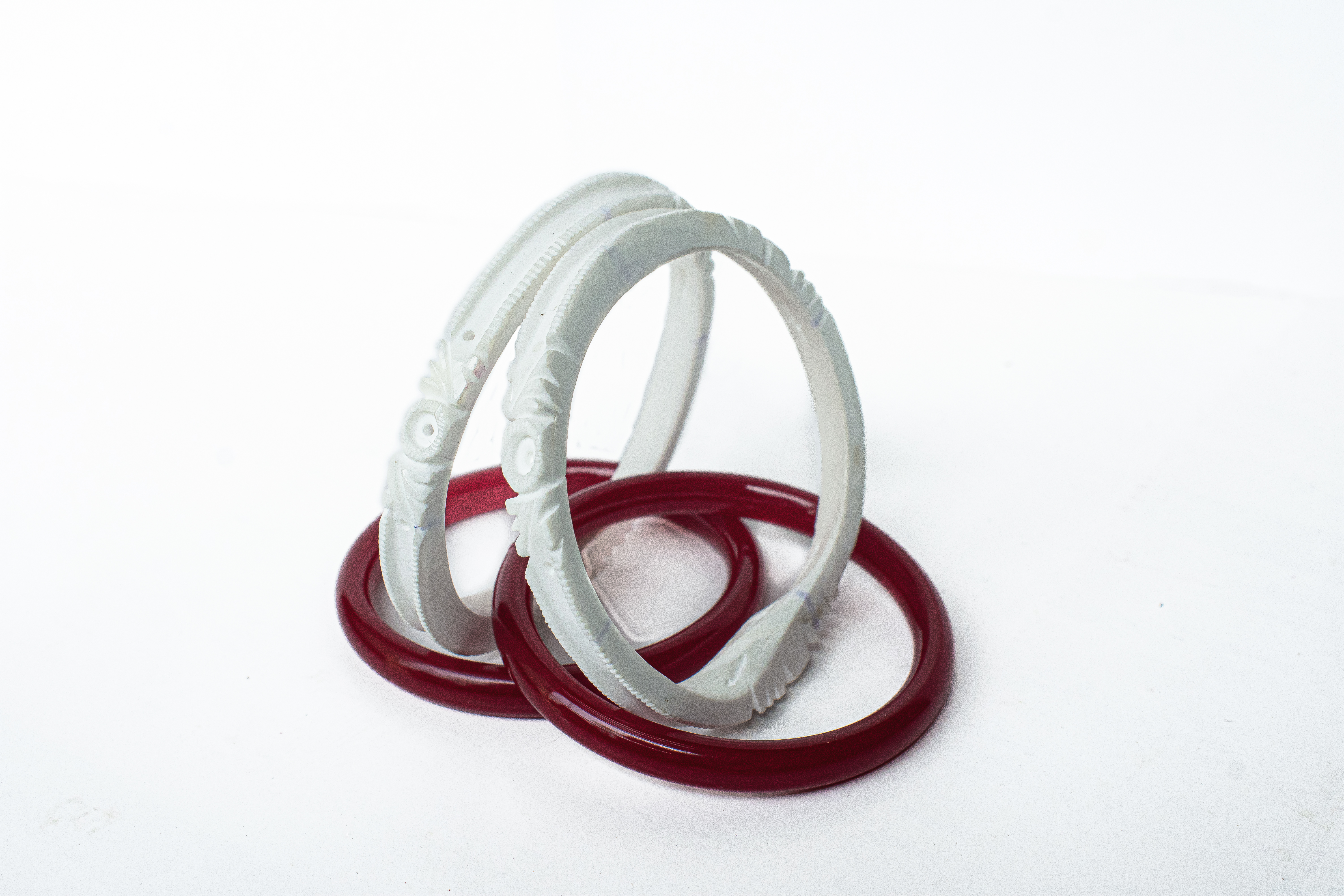 Traditional Sakha Pola Bangle set for Gold design 