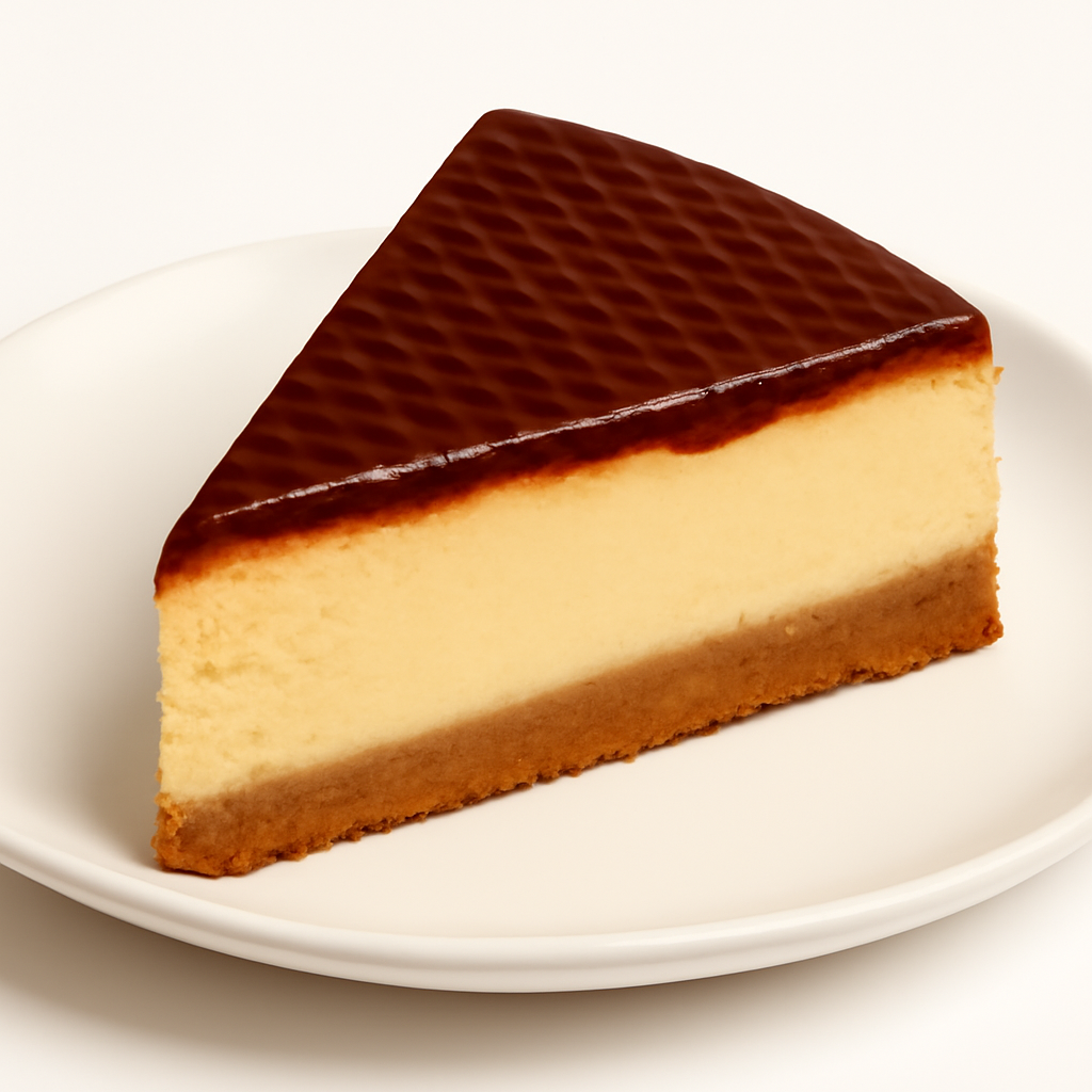 Nutella Cheesecake Slice