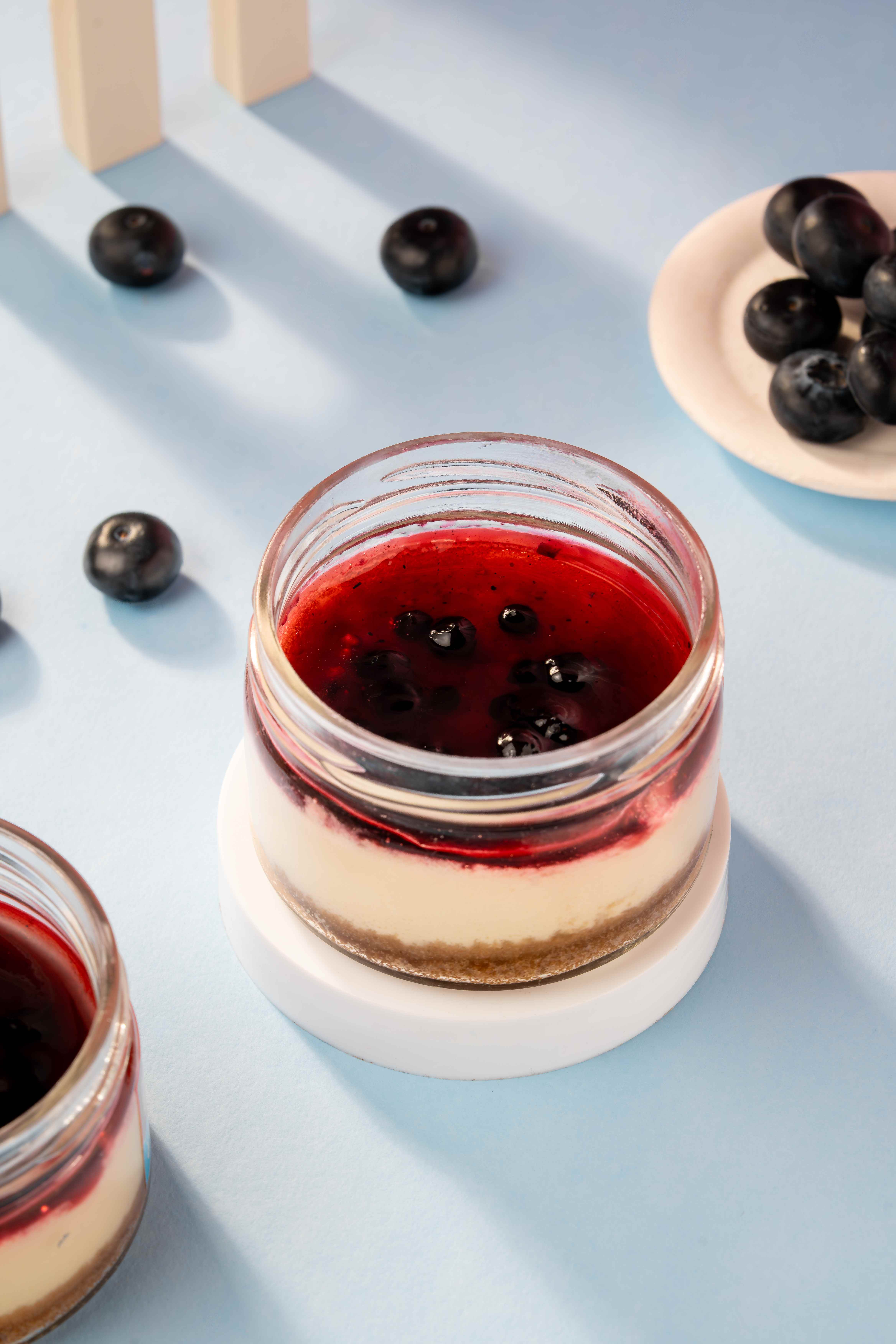 Blueberry Cheesecake Jar