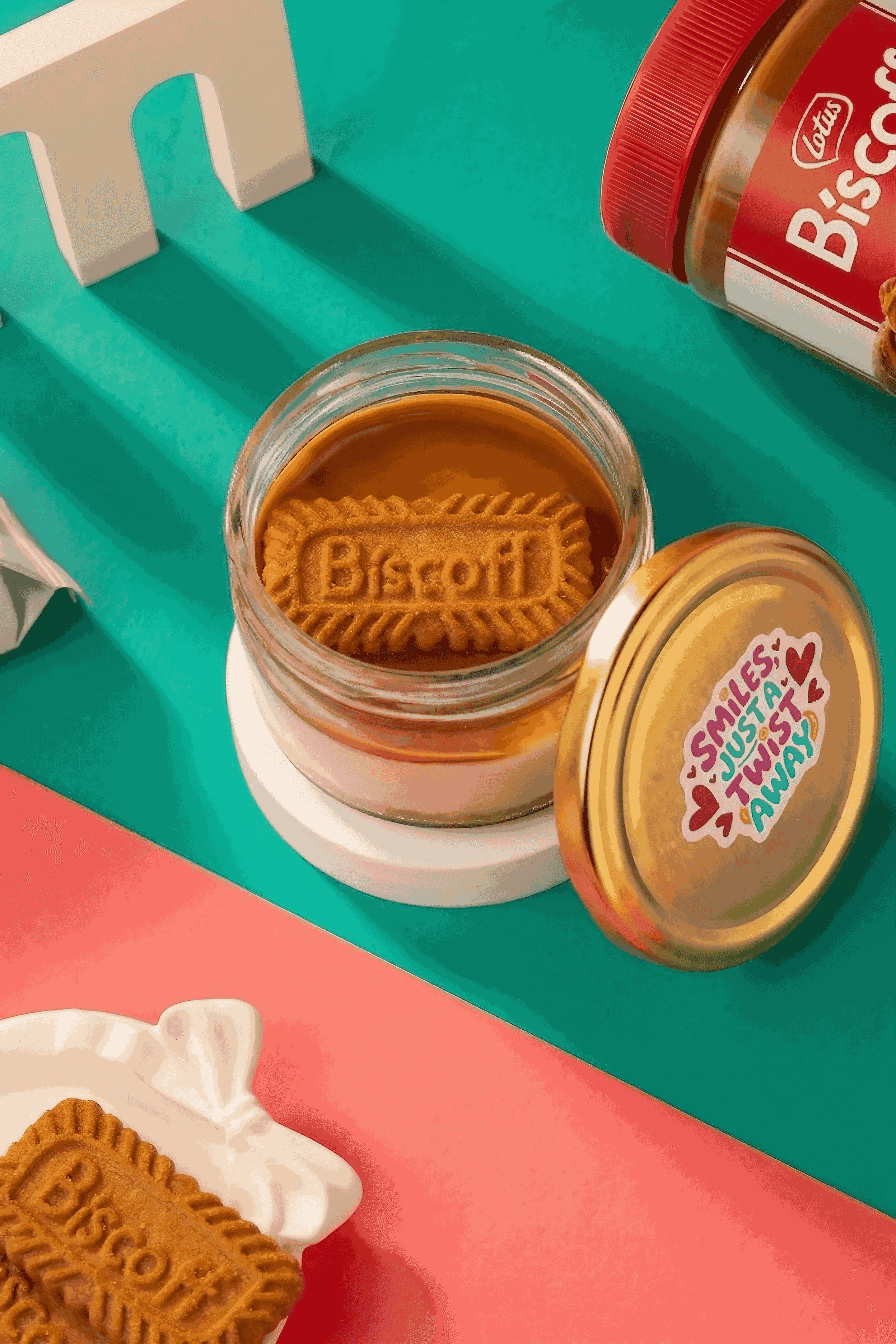 Lotus Biscoff Cheesecake Jar