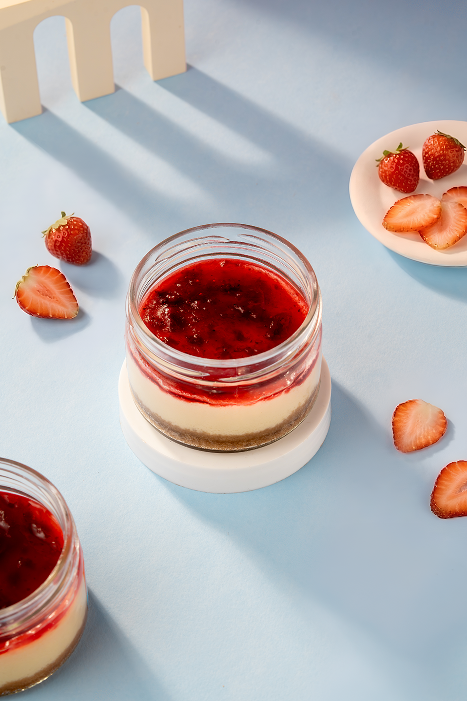 Strawberry Cheesecake Jar