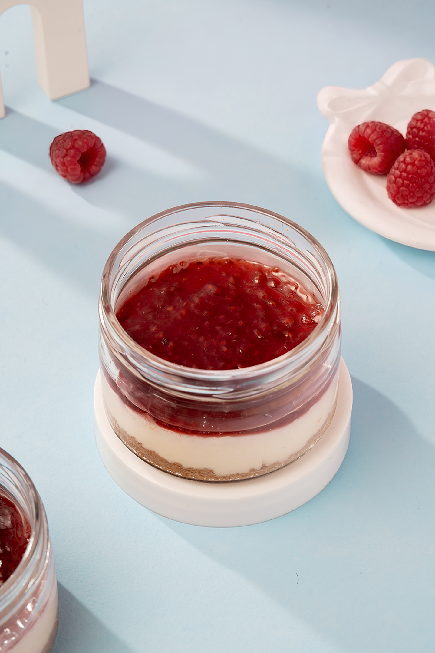 Raspberry Cheesecake Jar