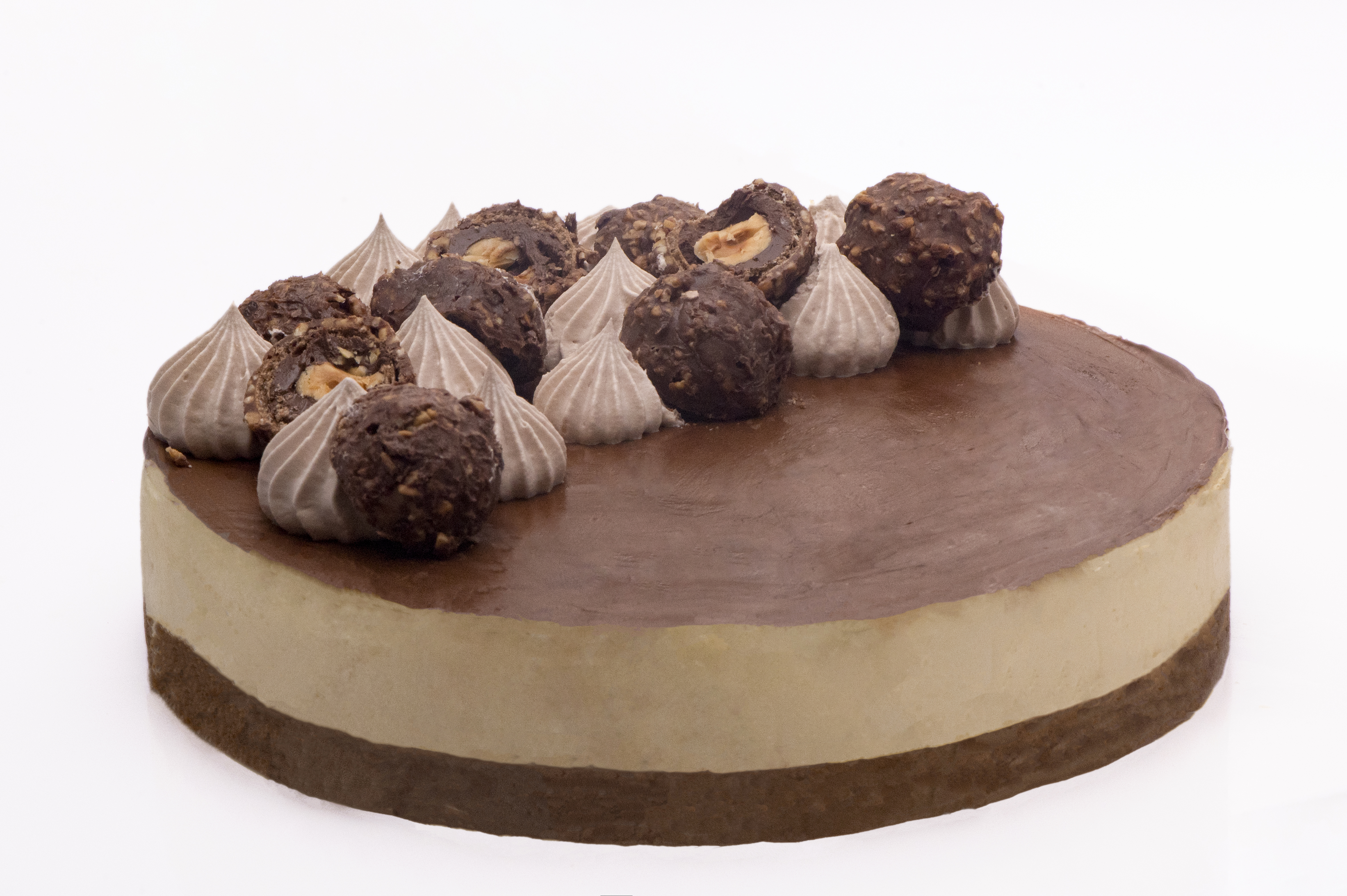 Ferrero Rocher Cheesecake Slice