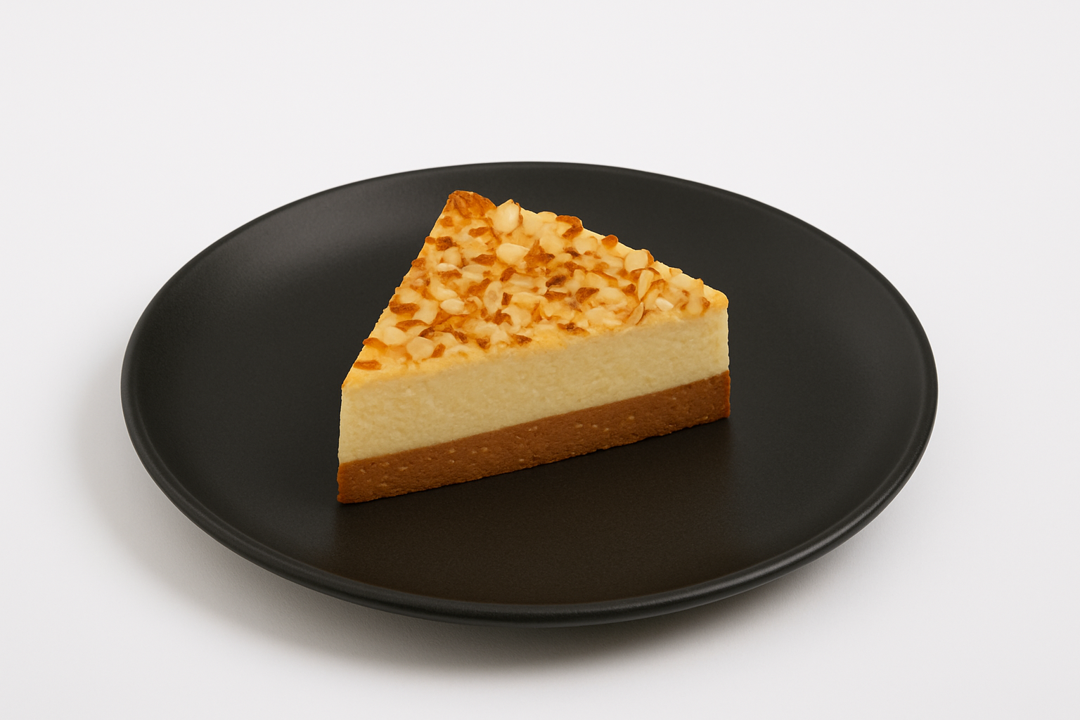 Roasted Almond Cheesecake Slice