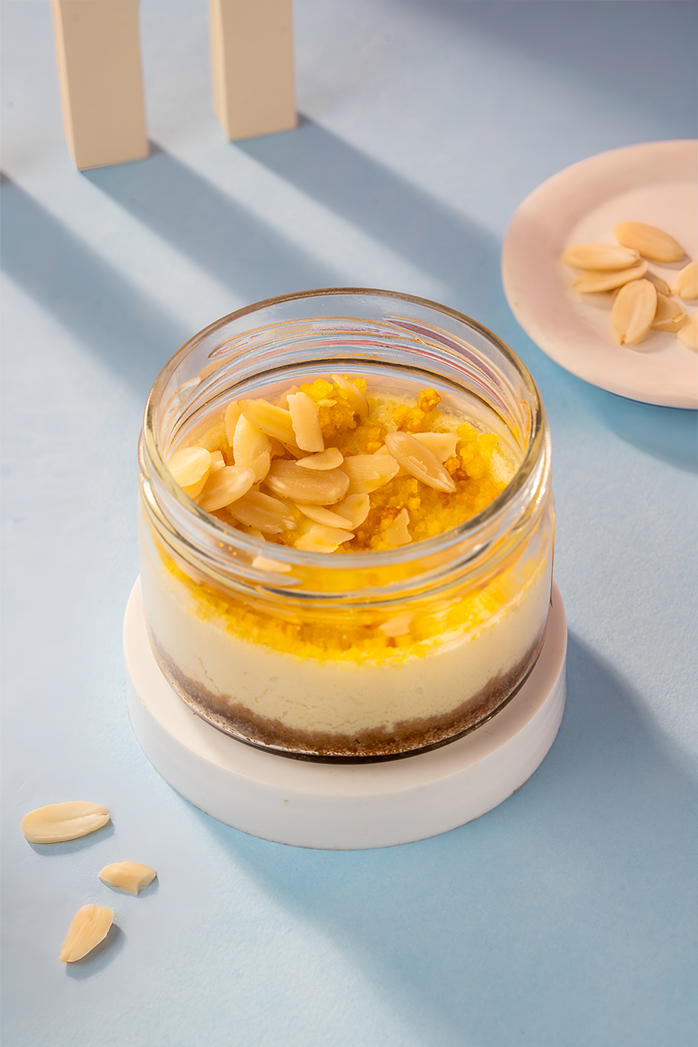 Roasted Almond Cheesecake Jar