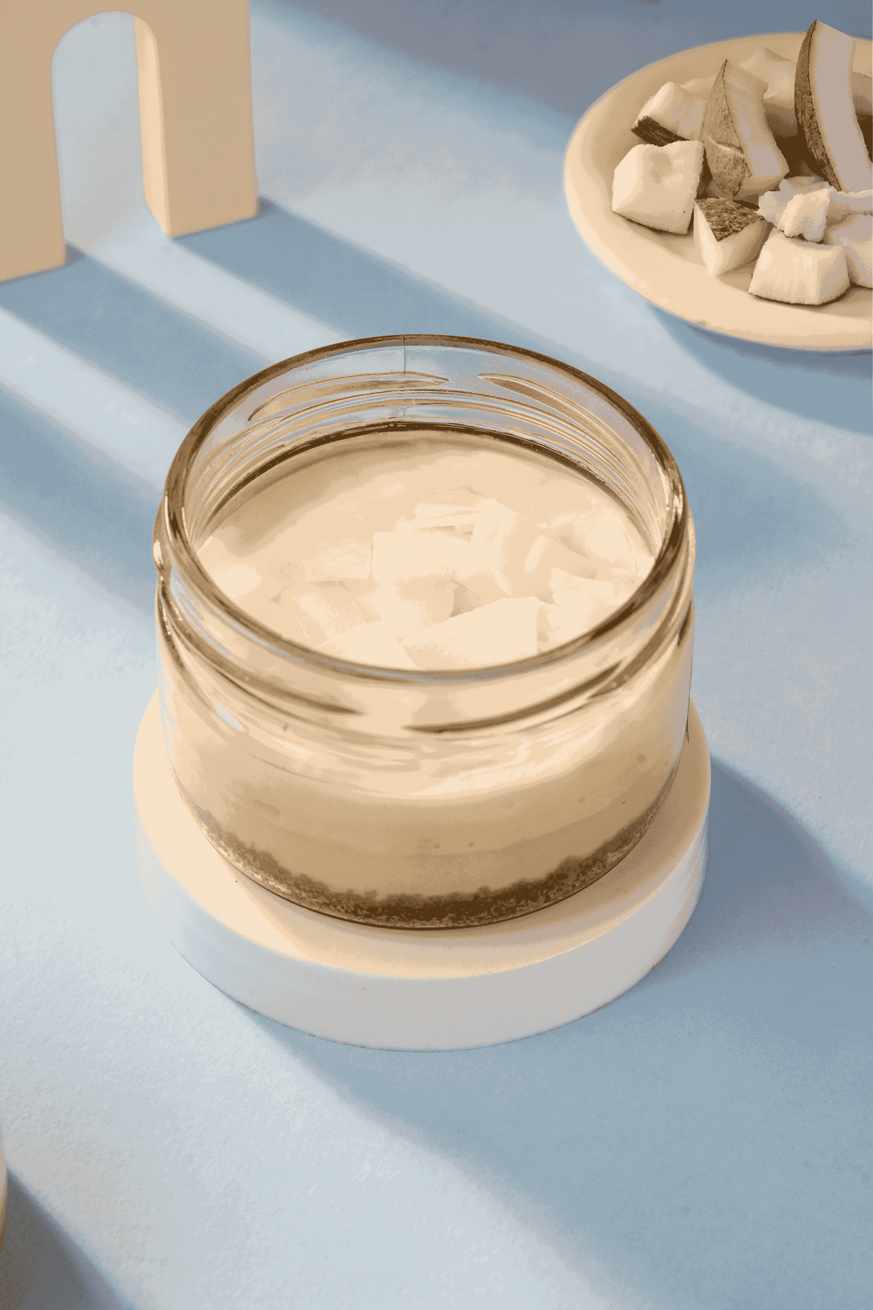 Coconut Cheesecake Jar