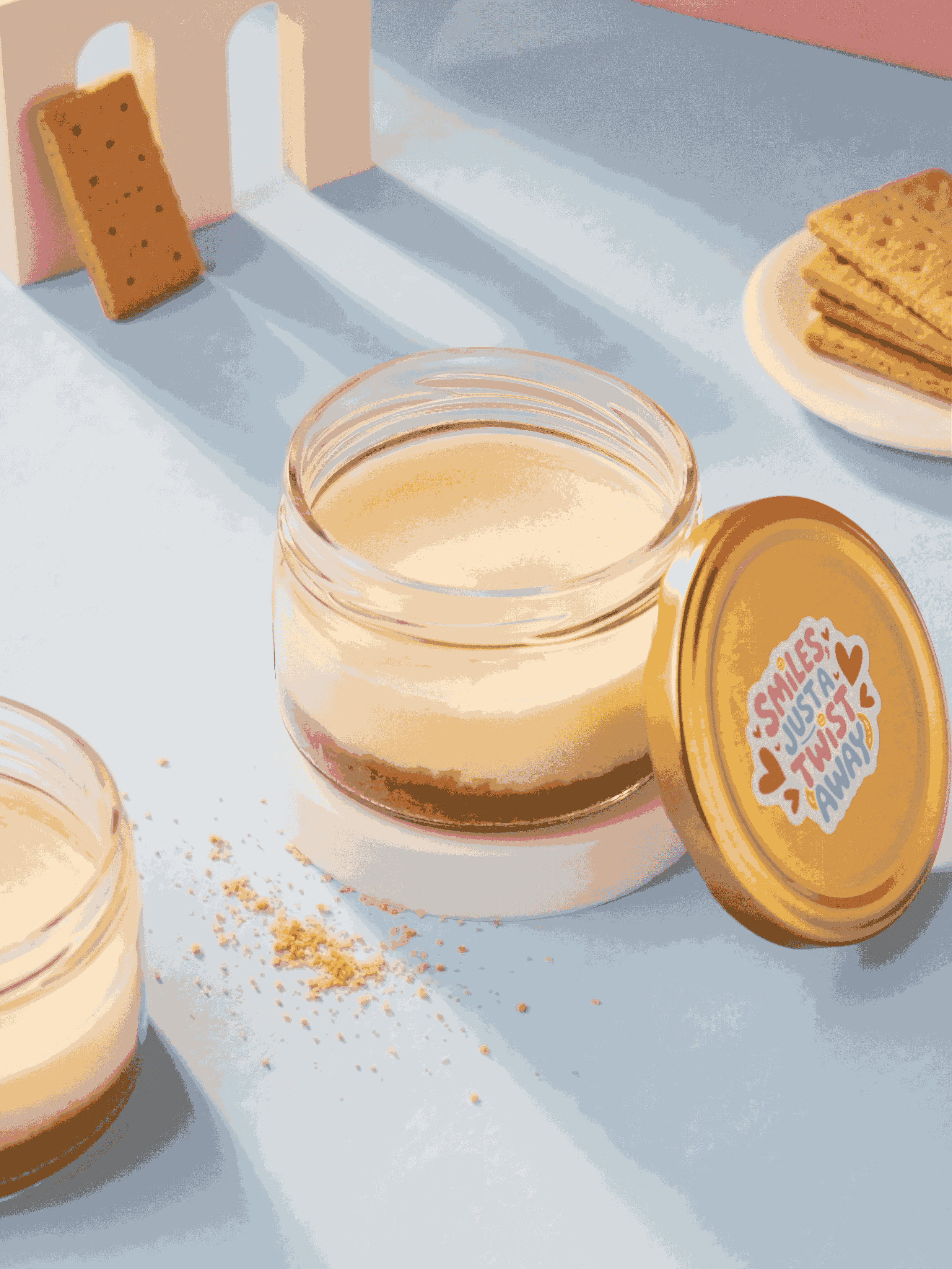 Newyork Cheesecake Jar