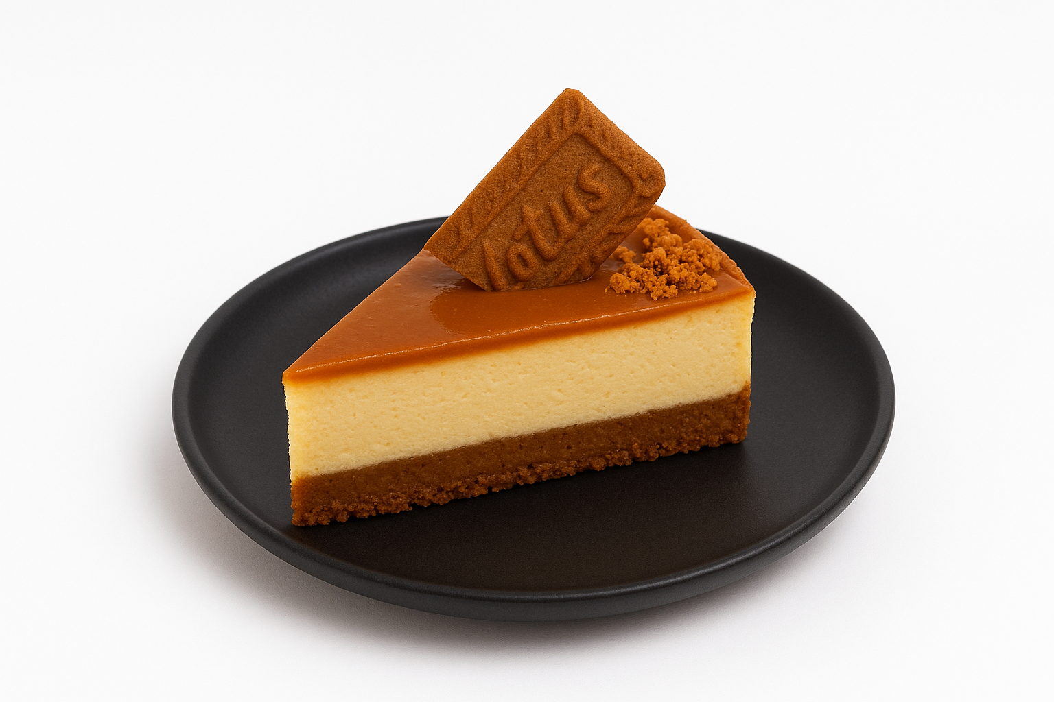 Lotus Biscoff Cheesecake Slice