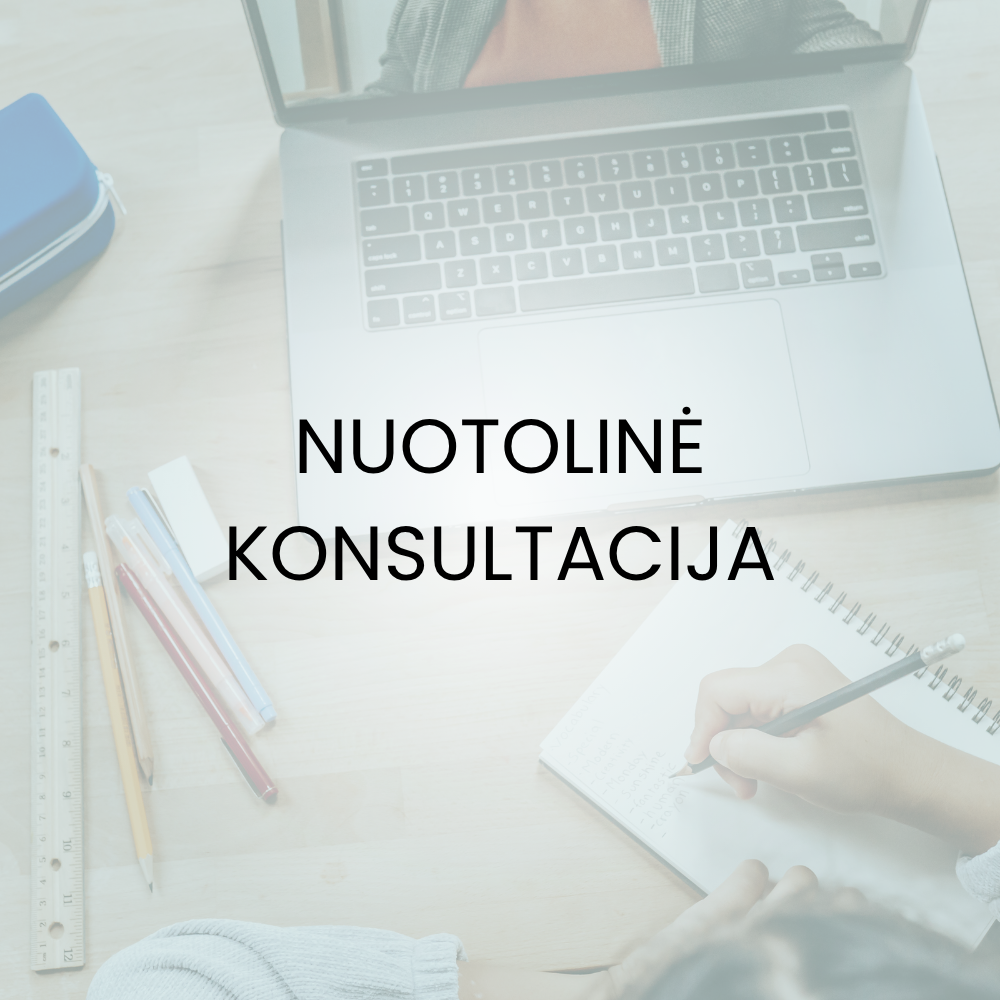 NUOTOLINĖ KONSULTACIJA