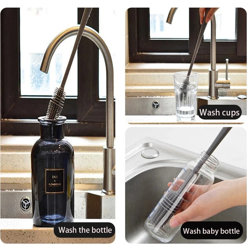 Silicone Bottle Cleaning Brush
