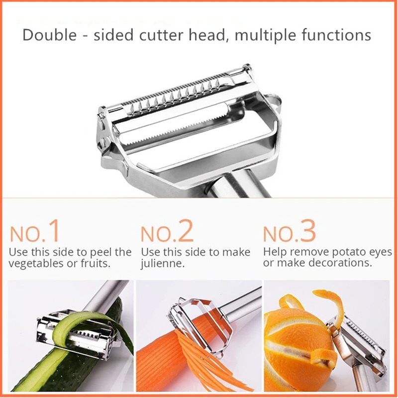 Stainless Steel Julienne Peeler
