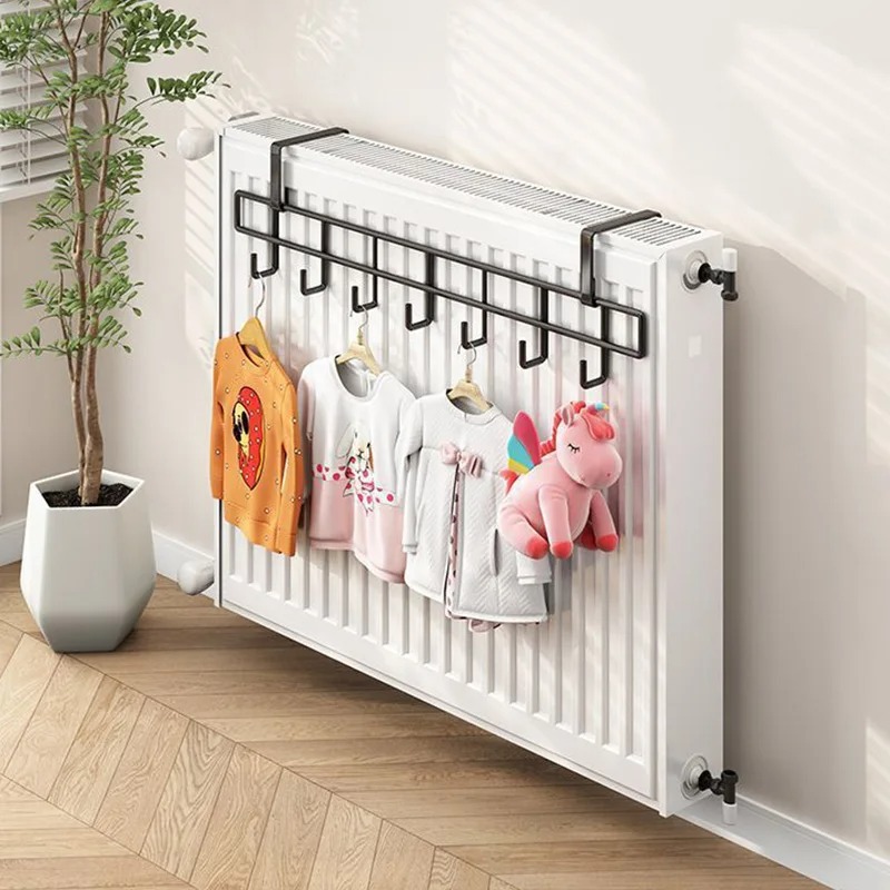 Over-the-Door Metal Hook Rack Set