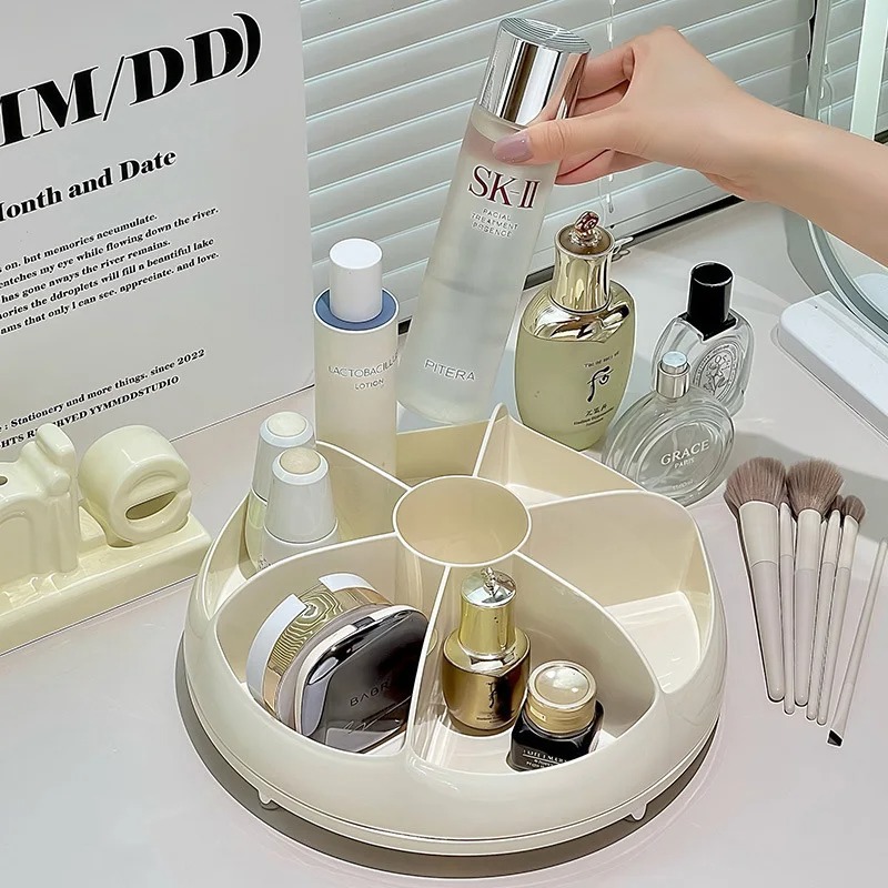 360° Rotating Makeup Organizer