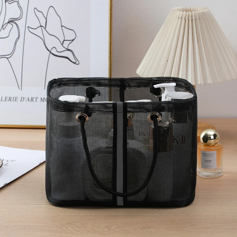 Transparent Mesh Tote Bag