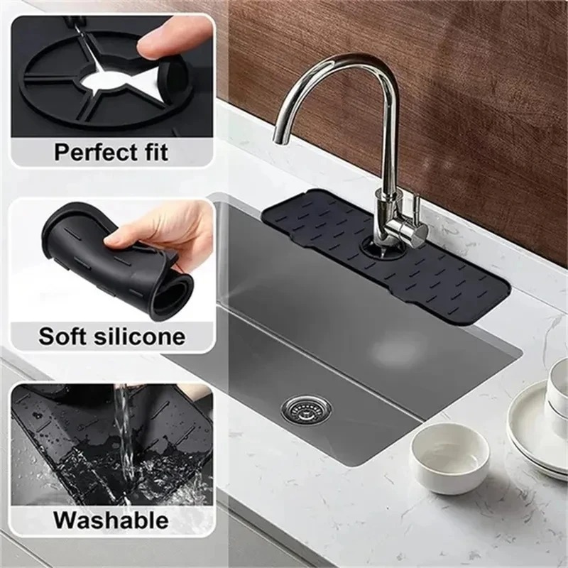 Silicone Faucet Sink Mat