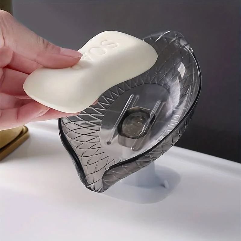 Leaf-Shaped Soap Holder