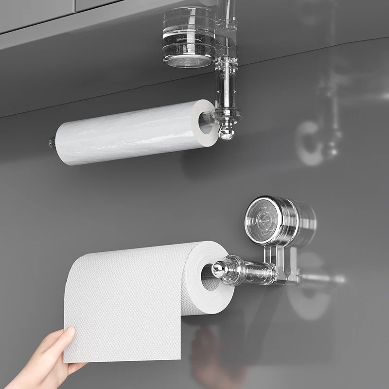 Wall-Mounted Kitchen Paper Towel Holder Set