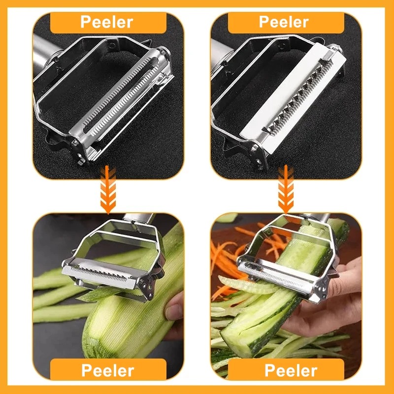 Stainless Steel Julienne Peeler
