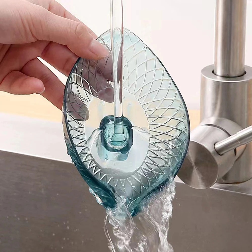 Leaf-Shaped Soap Holder