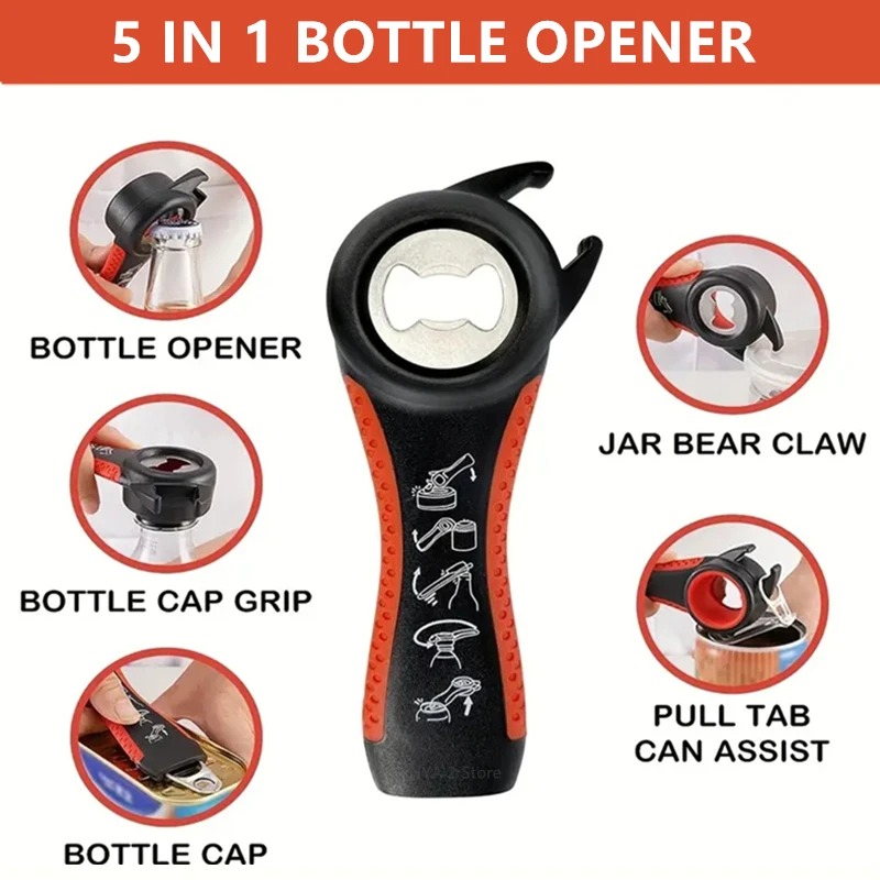 5-in-1 Multi-Purpose Jar Opener