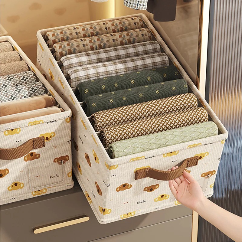 Foldable Fabric Storage Organizer Box