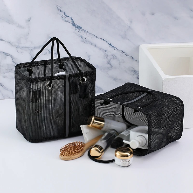 Transparent Mesh Tote Bag