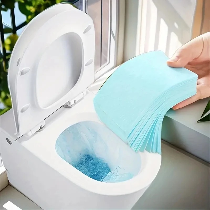 Disposable Blue Cleaning Cloths 