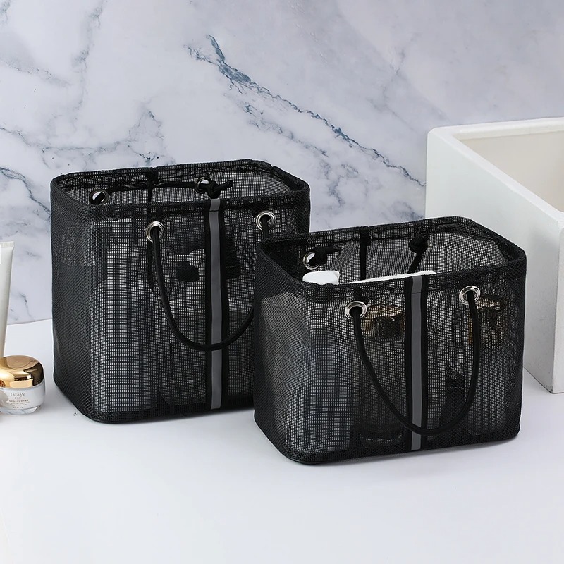 Transparent Mesh Tote Bag