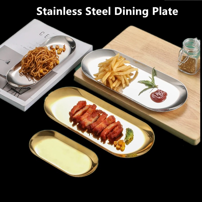 Stainless Steel Dining Plate