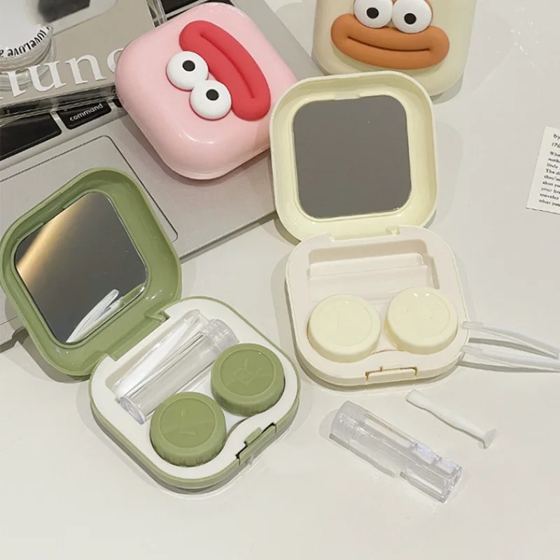 Portable Contact Lens Case Kit