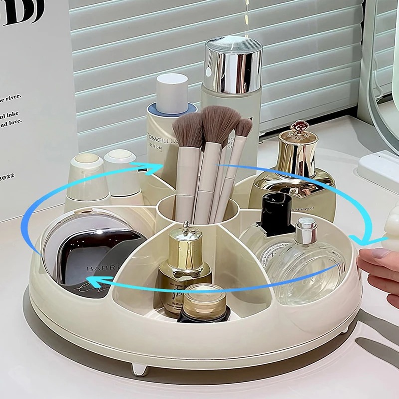 360° Rotating Makeup Organizer