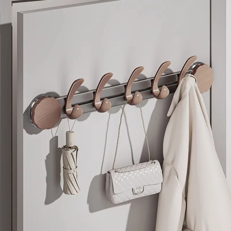 Wall-Mounted Coat and Hat Rack