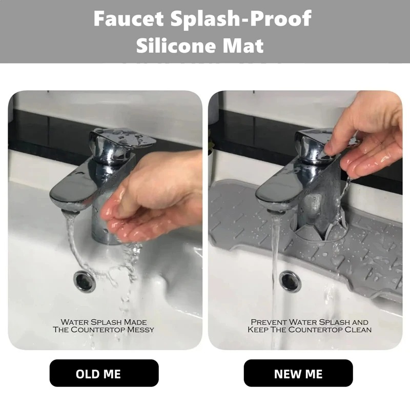 Silicone Faucet Sink Mat
