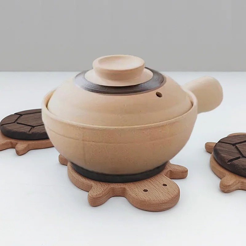 Wooden Turtle Coaster