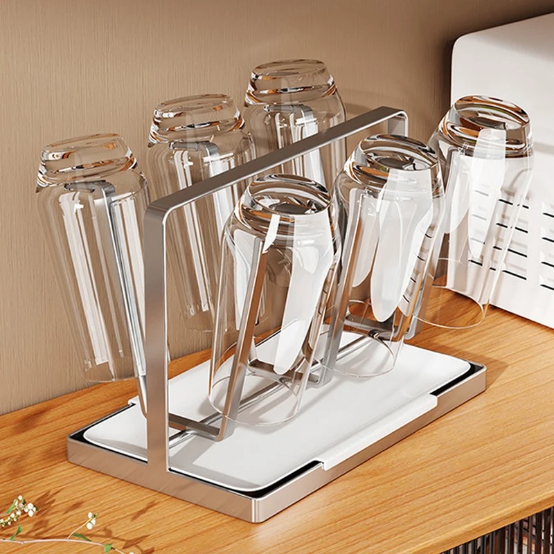 Glass Cup Drying Rack Stainless Steel