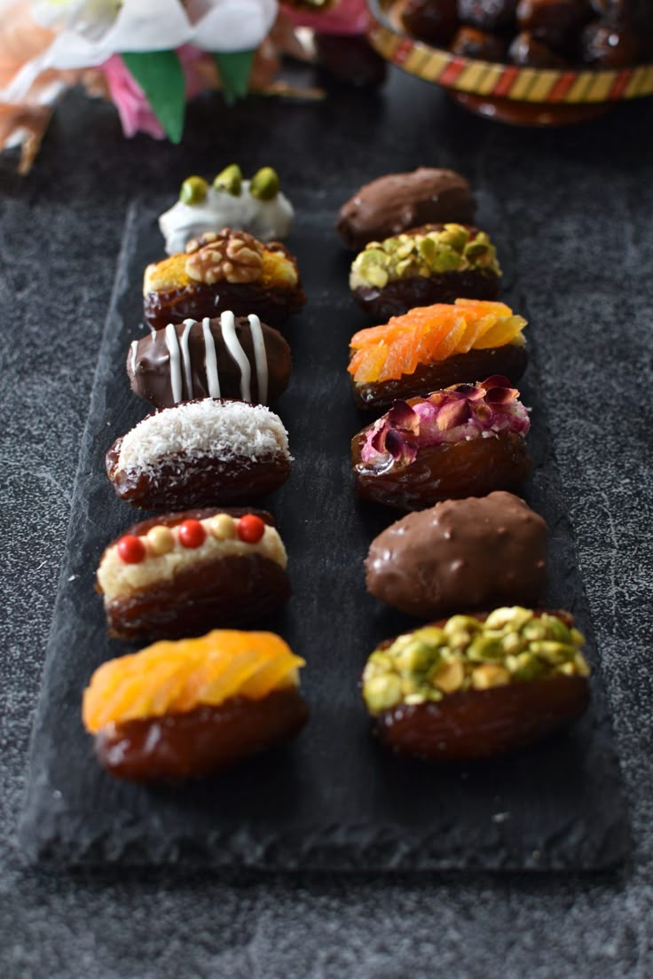 Assorted Gourmet Stuffed Dates
