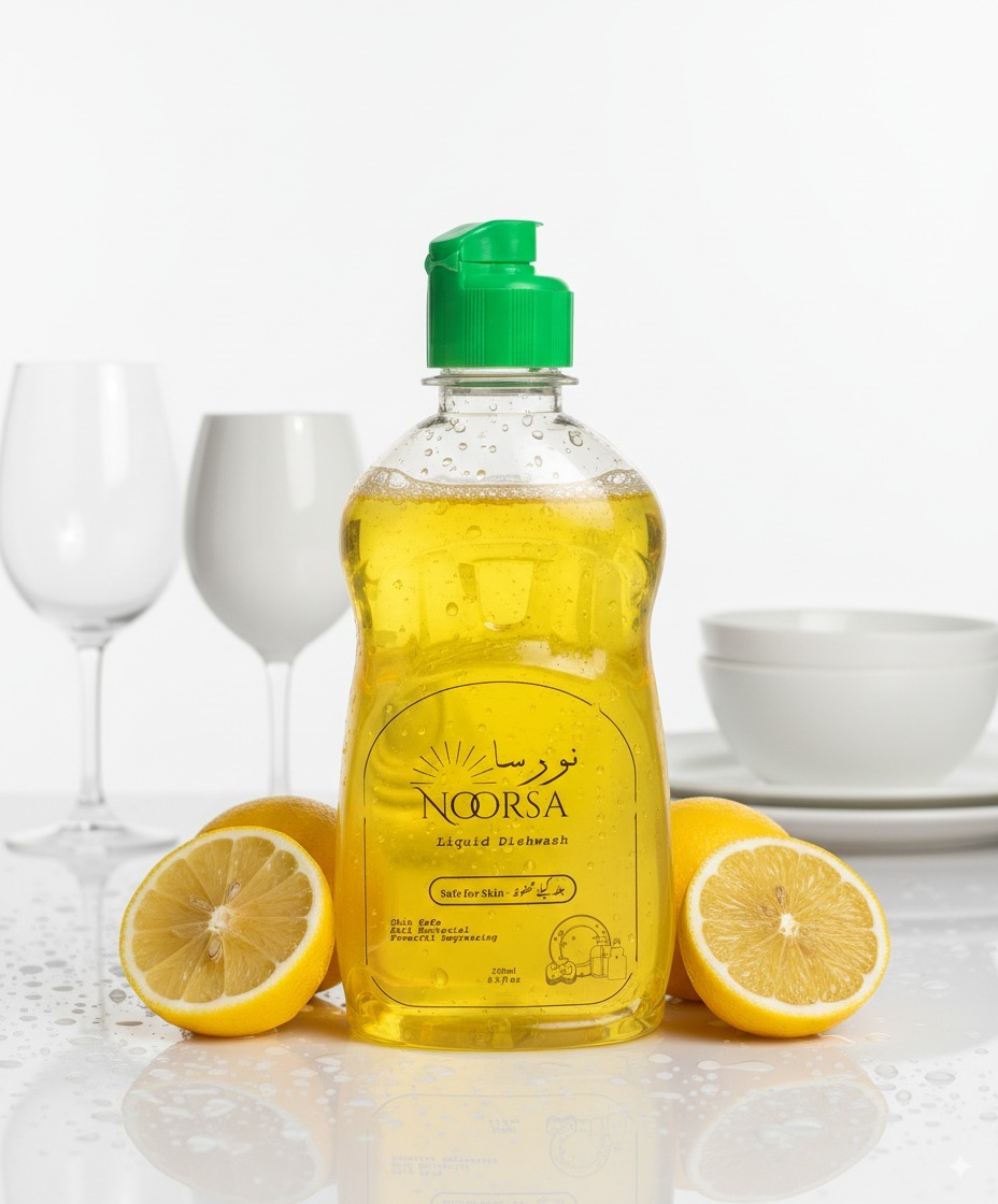 250ml liquid Dish wash with nozzle cap