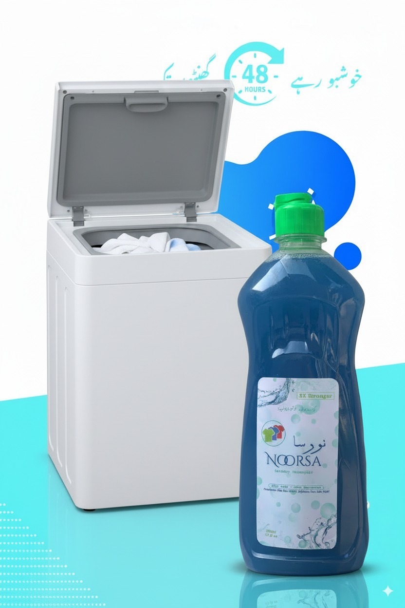 Liquid laundary detergent 500ml nozzle bottle  (Top Load)