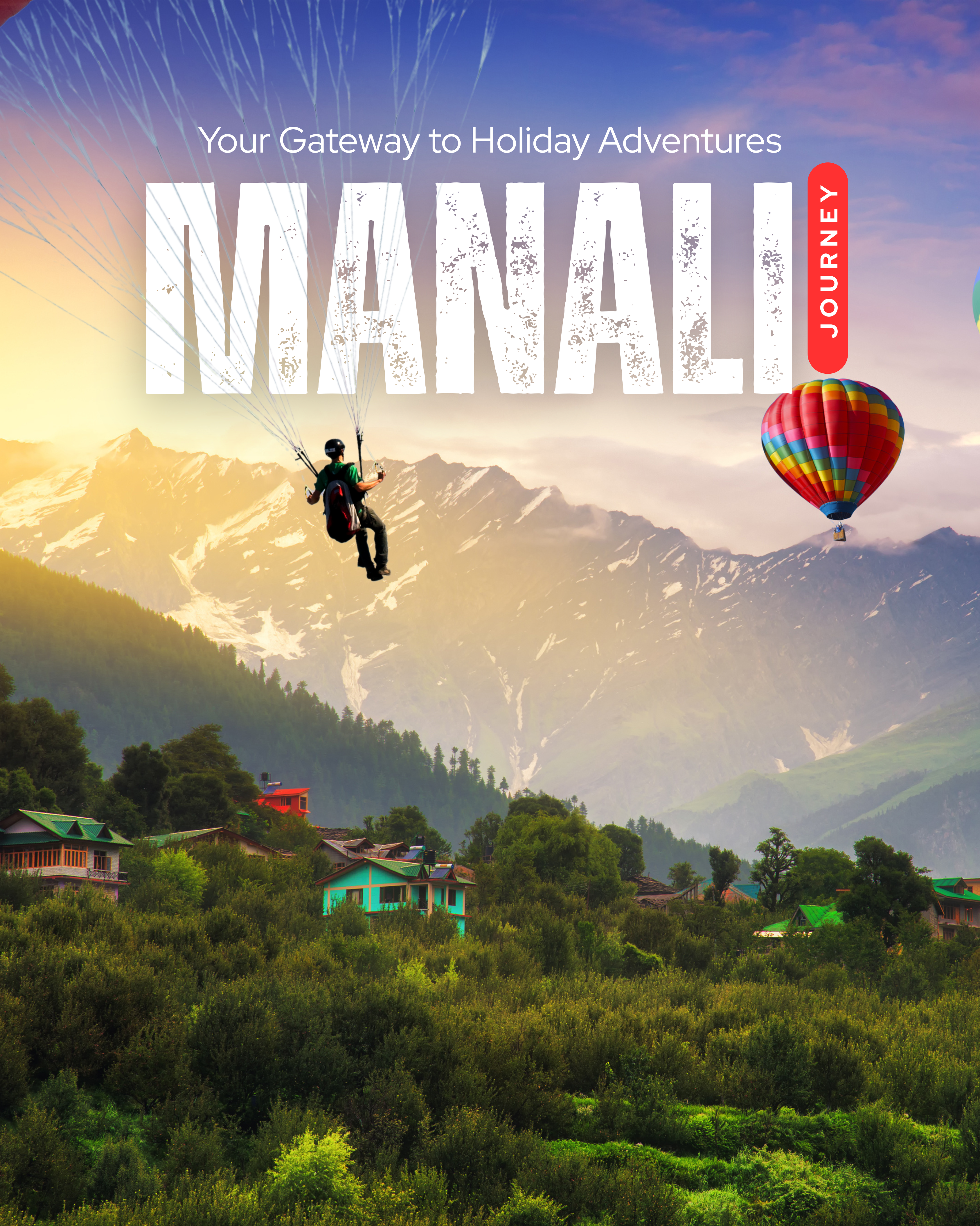 Amritsar – Dalhousie – Dharamshala – Manali (6 Days / 5 Nights)