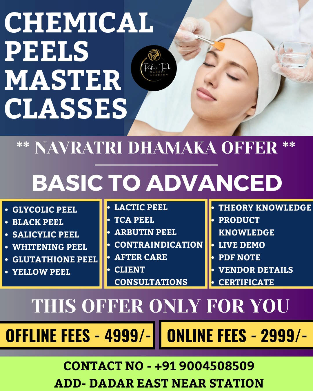 Chemical Peels Master Classes